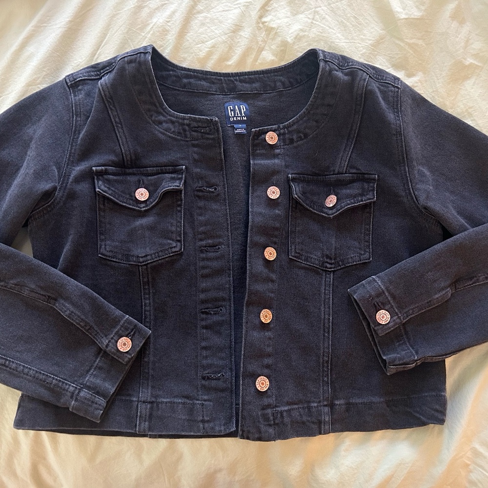 GAP Black Denim Jacket